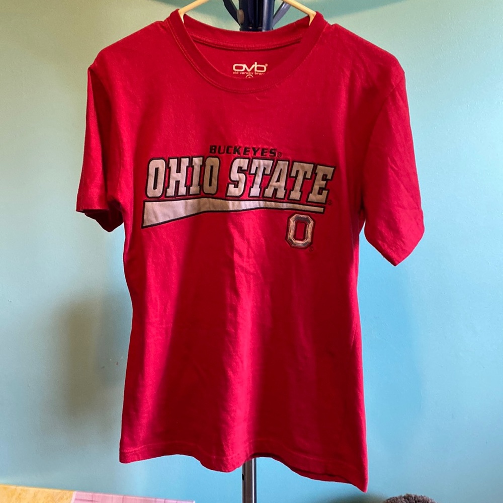 Old Varsity Brand ovb Small Ohio State Buckeyes Tee EUC